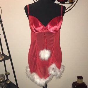 NWOT 2 piece Sexy Santa Helper Christmas Lingerie set